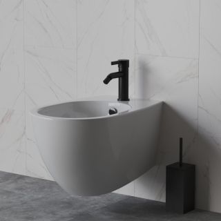 Смеситель для биде Paini Brera 74PZ304 чёрный матовый